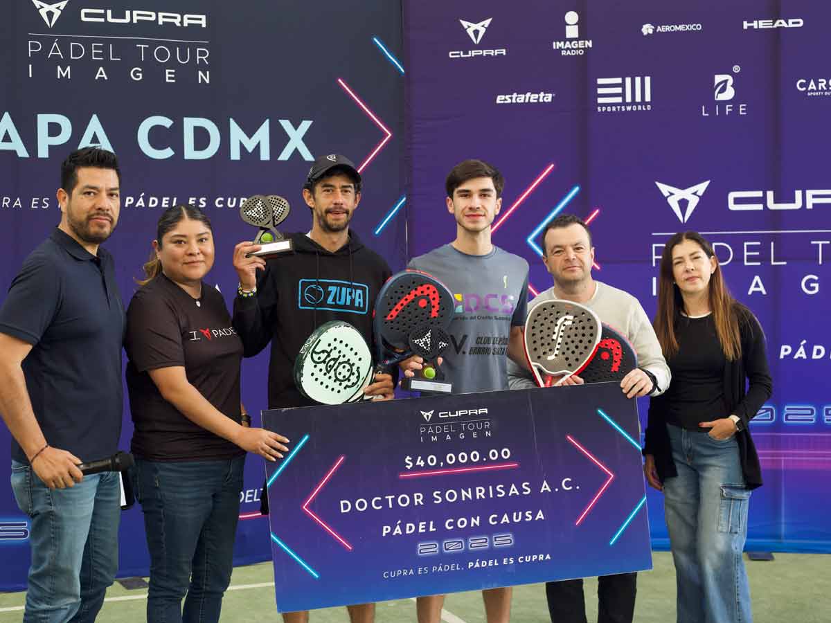Cierre espectacular del CUPRA Pádel Tour IMAGEN en la CDMX 🎾✨