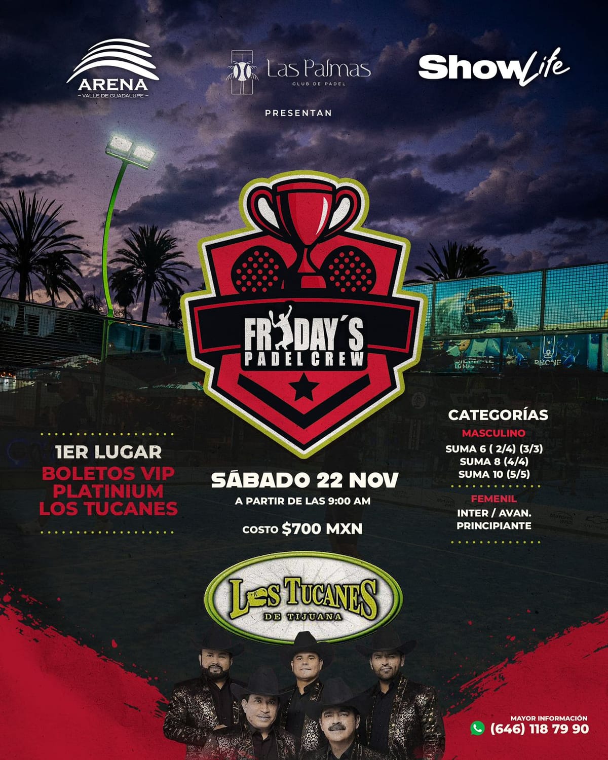 🏆 Friday's Padel Crew